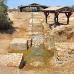 Exact baptism site of Jesus