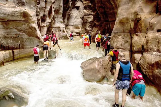Wadi Mujib Canyoning Guide