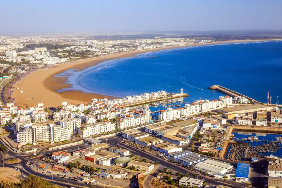 Panoramic view of Agadir