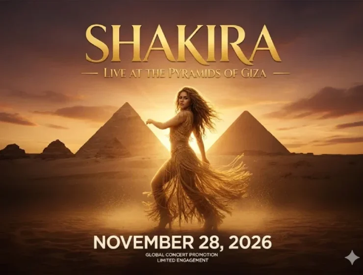 Shakira will perform in Egypt november