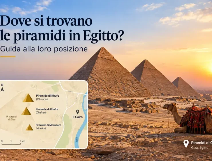Dove si trovano le piramidi in Egitto